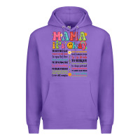 Purple mama its okay Premium Hoodie - JahusDesignShop