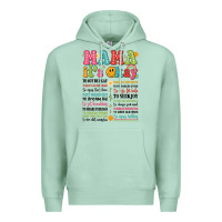 Seafoam mama its okay Premium Hoodie - JahusDesignShop