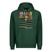 Sports Green mama its okay Premium Hoodie - JahusDesignShop
