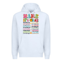 White mama its okay Premium Hoodie - JahusDesignShop