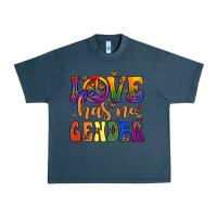 Midnight Navy love has no gender Urban Heavy Tee - JahusDesignShop