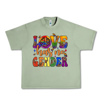 Oil Green love has no gender Urban Heavy Tee - JahusDesignShop