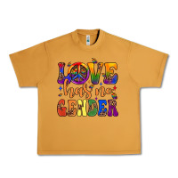 Peanut Butter love has no gender Urban Heavy Tee - JahusDesignShop
