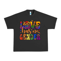 Pigment Black love has no gender Urban Heavy Tee - JahusDesignShop