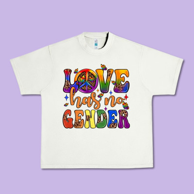 Love Has No Gender Urban Heavy Tee Designed By Jahusdesignshop