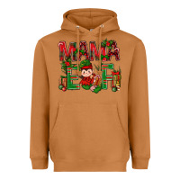 Meerkat Mama Elf With Gift Christmas Heavyweight Hoodie - BundleAndBundleShop