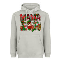 Moon Dust Mama Elf With Gift Christmas Heavyweight Hoodie - BundleAndBundleShop
