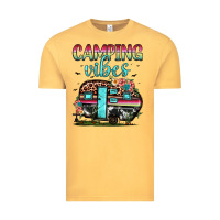 Vintage Mustard camping vibes Vintage Tee - JahusDesignShop