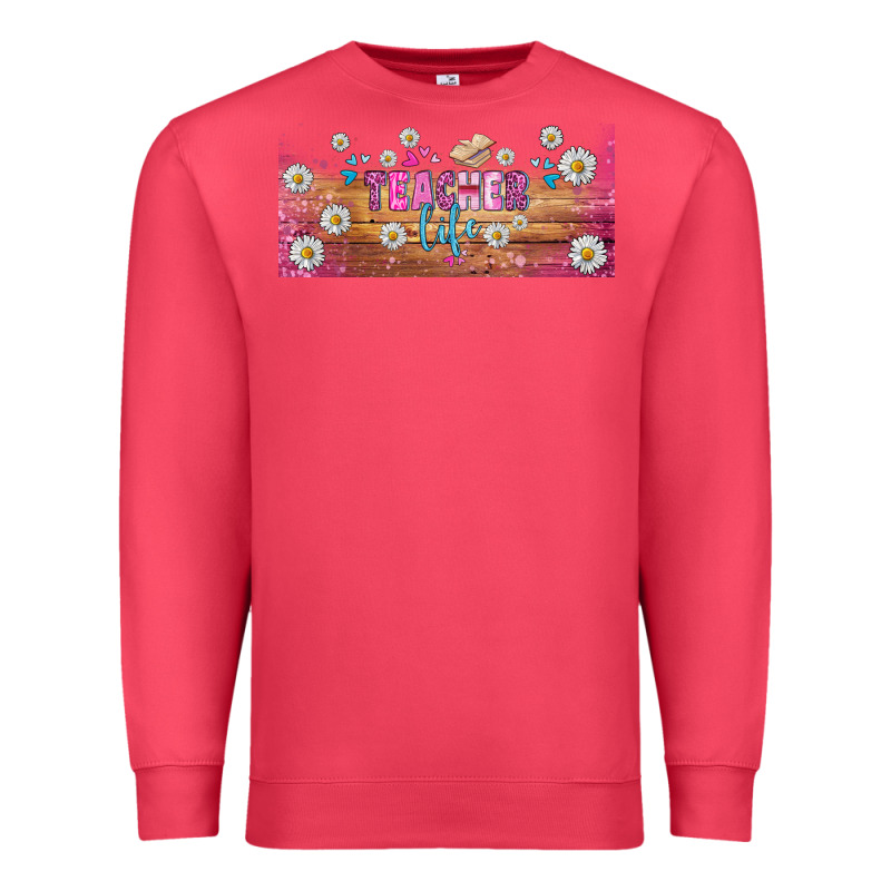 Teacher Life Libbey Glass Premium Sweatshirt by BundleAndBundleShop | Teevron