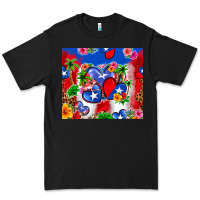 Black puerto rico hearts Premium Tee - Zillion Design Studio