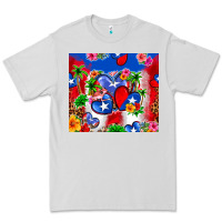 Dove Grey puerto rico hearts Premium Tee - Zillion Design Studio