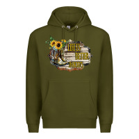 Army Green life is better in boots Premium Hoodie - Bettercallsaul