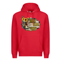 Red life is better in boots Premium Hoodie - Bettercallsaul