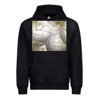 Foreset Green distressed volleyball pattern Urban Hoodie - TumblerDesignByShophia