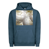 Pigment Midnight Navy distressed volleyball pattern Urban Hoodie - TumblerDesignByShophia