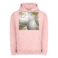 Pigment Salmon distressed volleyball pattern Urban Hoodie - TumblerDesignByShophia