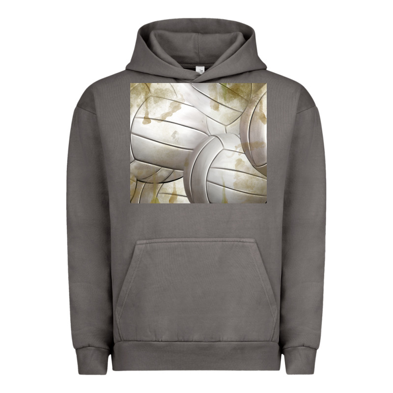 Distressed Volleyball Pattern Urban Hoodie by TumblerDesignByShophia | Teevron