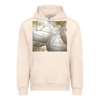 Sandshell distressed volleyball pattern Urban Hoodie - TumblerDesignByShophia