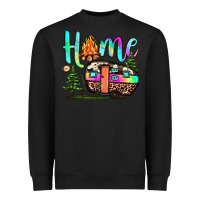 Black home camp Heavyweight Sweatshirt - JahusDesignShop