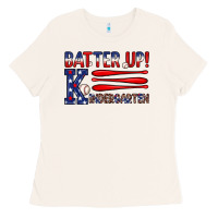 Bone patriotic baseball kindergarten theme Ladies Tee - JahusDesignShop