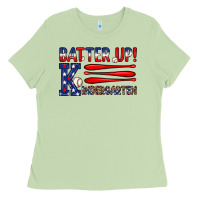 Matcha patriotic baseball kindergarten theme Ladies Tee - JahusDesignShop