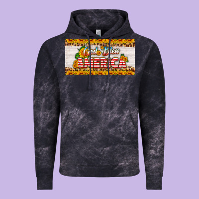 God Bless America Sunflower License Plate Vintage Hoodie Designed By Hra Design Shop