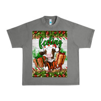 Tornado Christmas feeling jolly cow Urban Heavy Tee - Artiststas