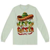 Matcha let's fiesta mexican hat Long Sleeve Tee - BarkalooDesign