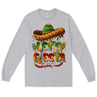 Moon Dust let's fiesta mexican hat Long Sleeve Tee - BarkalooDesign