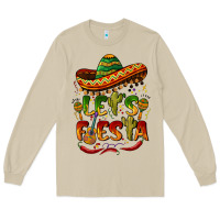 Mushroom let's fiesta mexican hat Long Sleeve Tee - BarkalooDesign