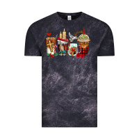 Cloud Black religious coffee cups Vintage Tee - AdoDesignShop