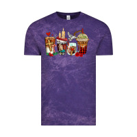 Cloud Purple religious coffee cups Vintage Tee - AdoDesignShop
