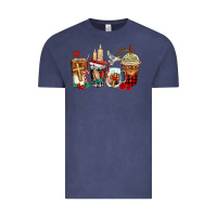 Vintage Denim religious coffee cups Vintage Tee - AdoDesignShop