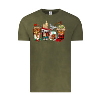 Vintage Olive religious coffee cups Vintage Tee - AdoDesignShop