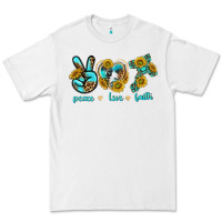 Peace Love Faith Premium Tee | Teevron