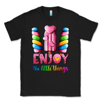Black enjoy the little things Classic Tee - AdoDesignShop