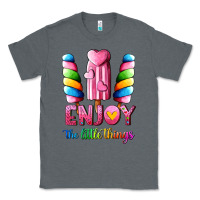 Charcoal Heather enjoy the little things Classic Tee - AdoDesignShop