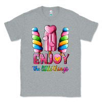 Heather Grey enjoy the little things Classic Tee - AdoDesignShop