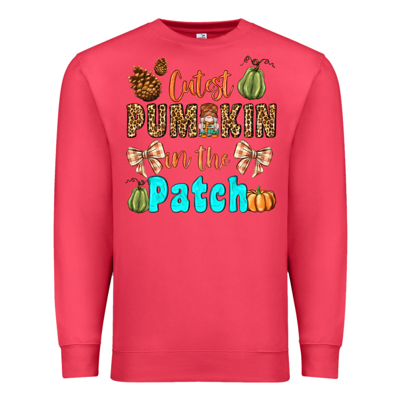 Cutest Pumpkin In The Patch Premium Sweatshirt by BundleAndBundleShop | Teevron