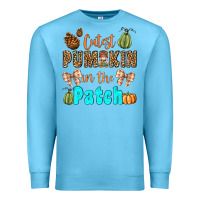 Ocean Blue cutest pumpkin in the patch Premium Sweatshirt - BundleAndBundleShop