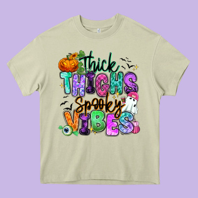 Heavy Core Tee Thick thighs spooky vibes