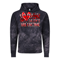 Cloud Black daddy is valentine Vintage Hoodie - RacoonDesign