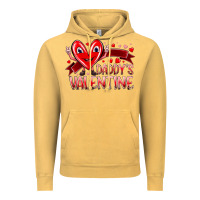 Vintage Mustard daddy is valentine Vintage Hoodie - RacoonDesign