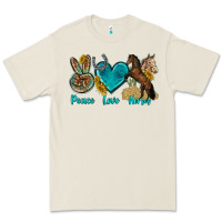 Bone peace love horses tbw Premium Tee - texasbilliewilder