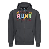 Smoke being an aunt makes my life complete Zipper Hoodie - MaliasSmallBusiness