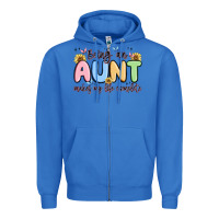 True Royal being an aunt makes my life complete Zipper Hoodie - MaliasSmallBusiness