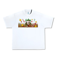 White Christmas feeling jolly cow Urban Heavy Tee - Artiststas