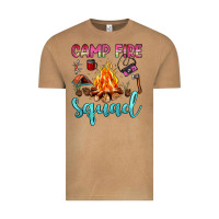 Vintage Camel camp fire squad Vintage Tee - JahusDesignShop