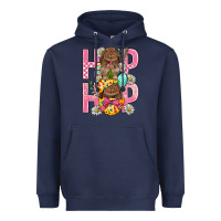 Navy Hip Hop Easter Heavyweight Hoodie - BundleAndBundleShop
