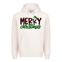 Pale Pink Merry Christmas Premium Hoodie - Bettercallsaul